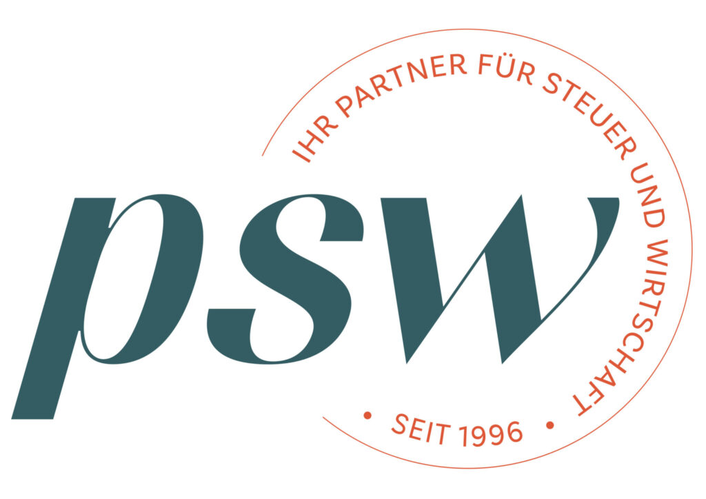 PSW_Logo. PSW ist eine Steuerberatungsgesellschaft in München