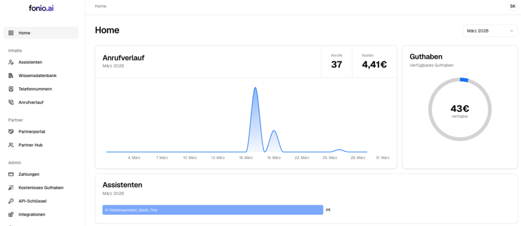 Mit KI-Beratung für Unternehmen wird ein KI-Betriebssystem errichtet, dass Zeit-, Geld-, Produktivitäts- und Gewinneffekte hat. Hierzu nutzen wir Fonio.ai als KI-Telefonassistenz, welches zu 100% DSGVO Konform ist.